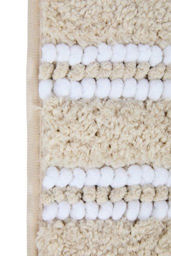 Soak Large Light Beige Bath Mat