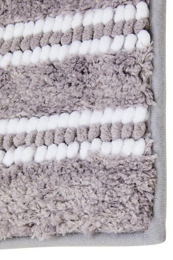 Soak Large Light Grey Bath Mat