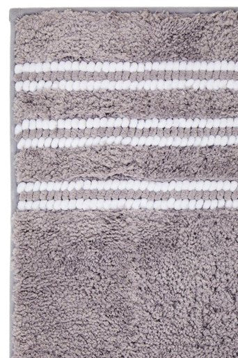 Soak Large Light Grey Bath Mat