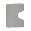 Soak Light Grey Bath And Pedestal Mat Set
