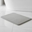 Soak Light Grey Bath And Pedestal Mat Set