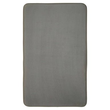 Soak Light Grey Bath And Pedestal Mat Set