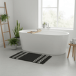 Soak Small Charcoal Grey Bath Mat