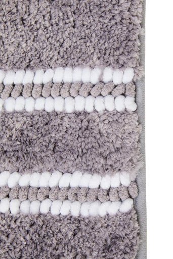 Soak Small Light Grey Bath Mat