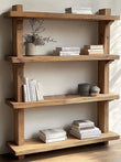 Solid Wood Multi - layer Storage Rack