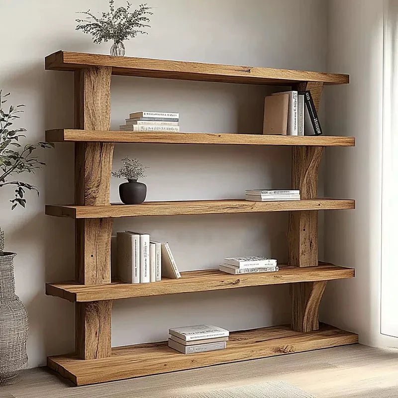 Solid Wood Multi - layer Storage Rack