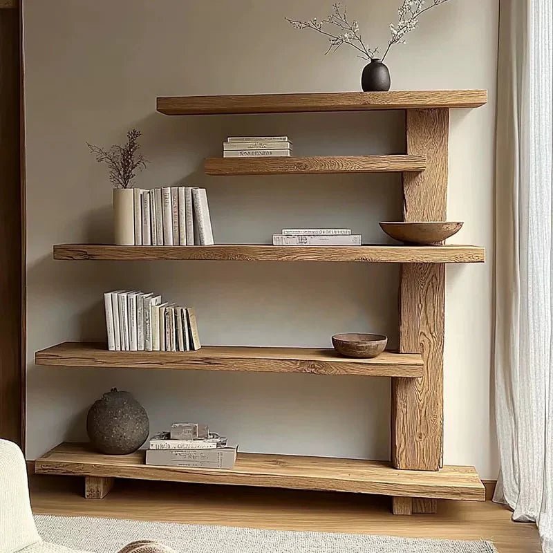 Solid Wood Multi - layer Storage Rack