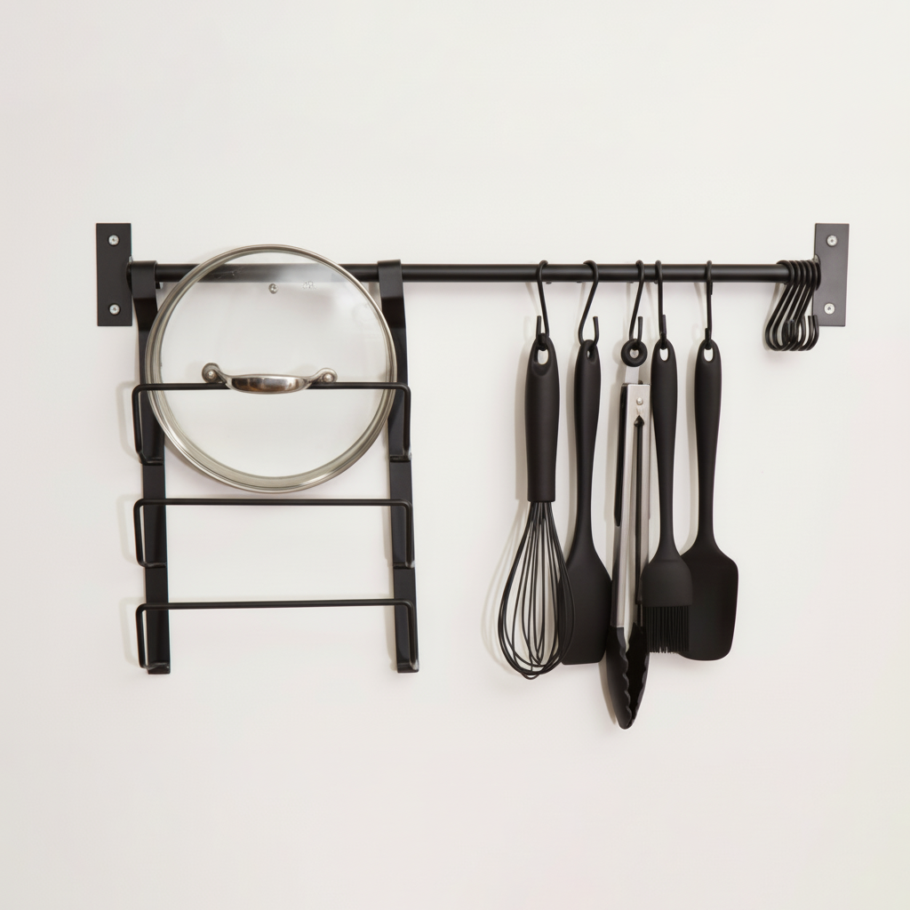 Sorello Matt Black Hanging Rail