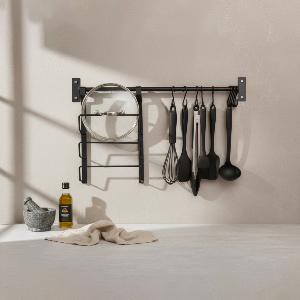 Sorello Matt Black Hanging Rail