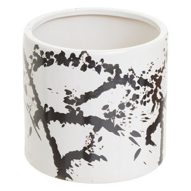 Sorrell Black And White Large Planter
