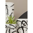 Sorrell Large Black And White Ceramic Vase