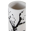 Sorrell Small Black And White Ceramic Vase