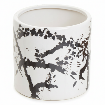 Sorrell Black And White Large Planter