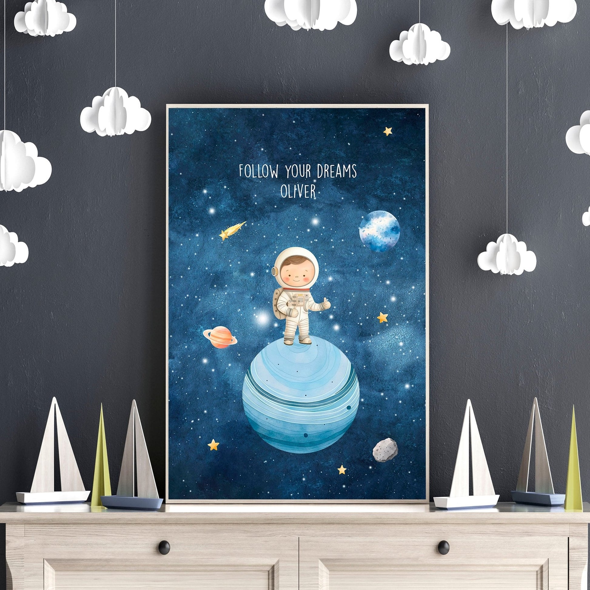 Space Artwork | Set of 3 wall art prints