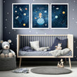 Space Artwork | Set of 3 wall art prints