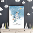 Space Nursery | Set of 3 wall art prints