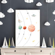 Space Posters | Set of 3 wall art prints