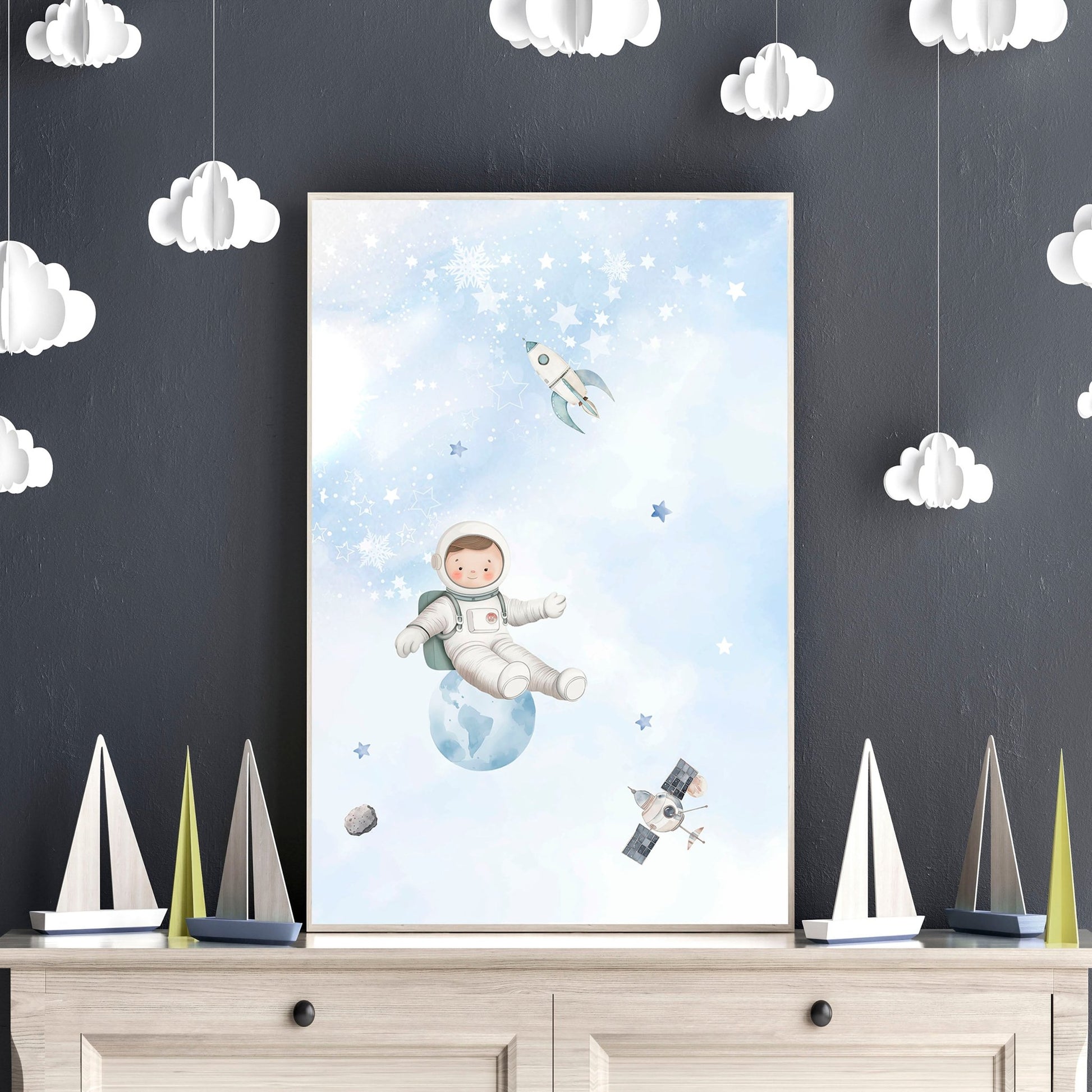 Space Wall Art | Set of 3 wall art prints