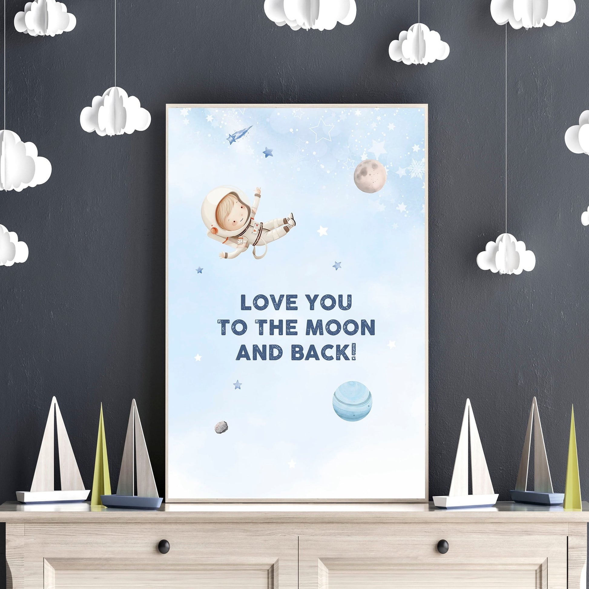 Space Wall Art | Set of 3 wall art prints