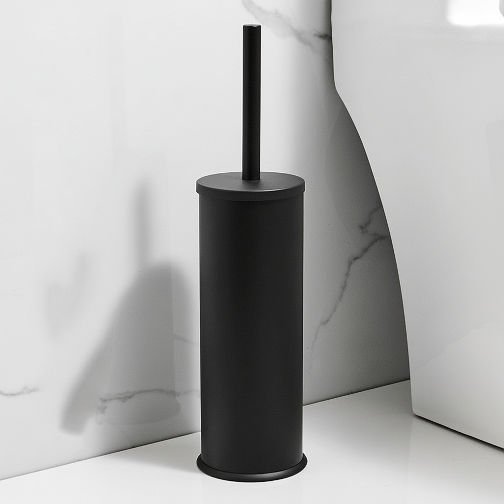 Space Aluminum Toilet Brush To Wash The Toilet Without Dead Ends