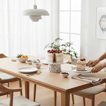 Speckled Cake Stand