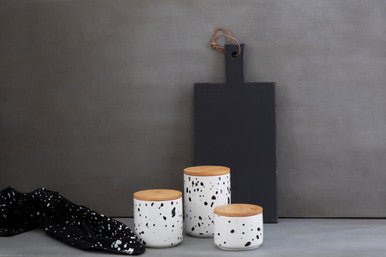Speckled Medium Storage Canister