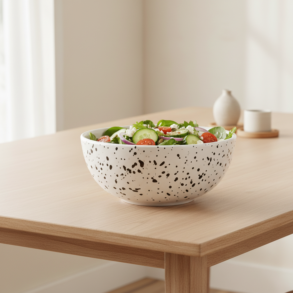Speckled Salad Bowl