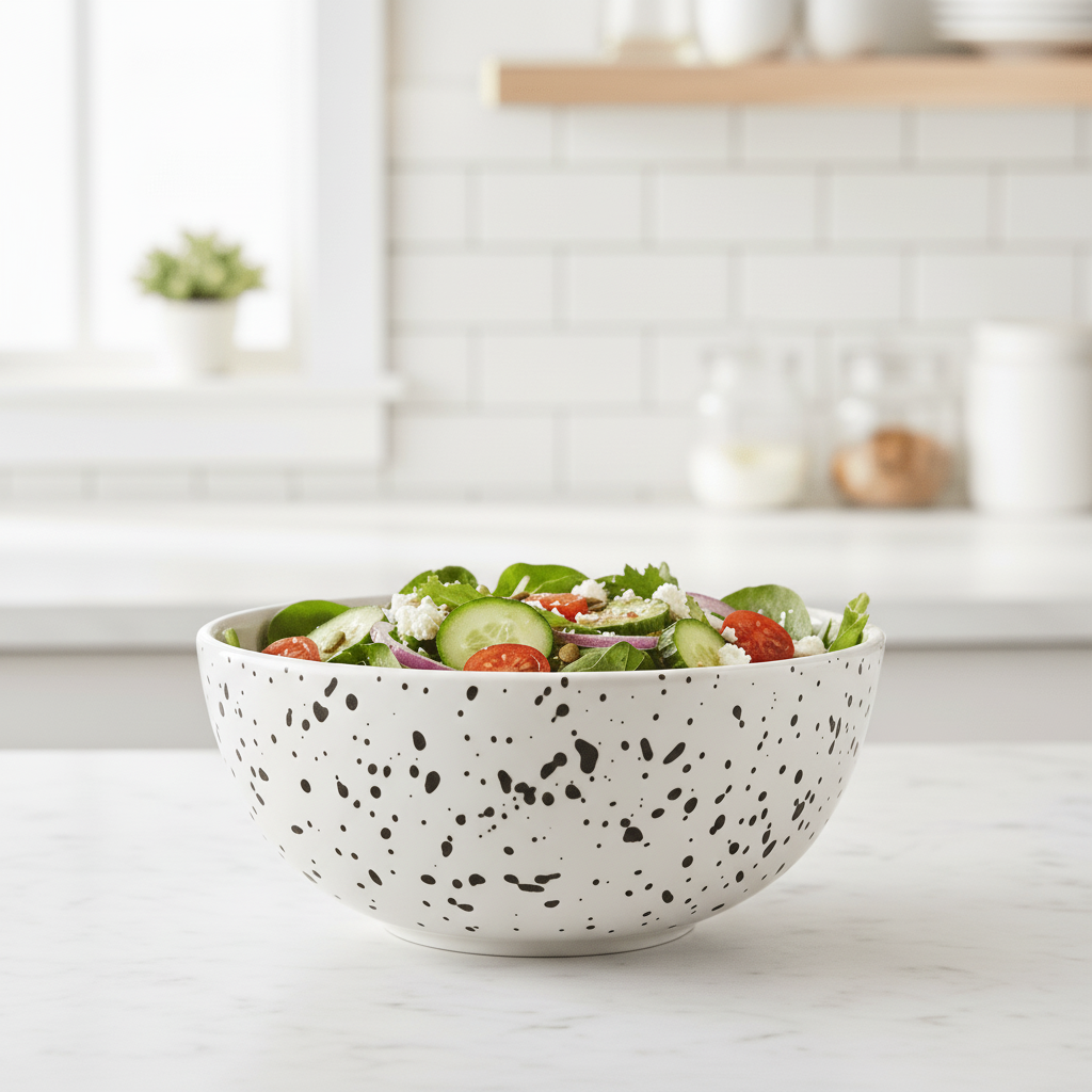Speckled Salad Bowl