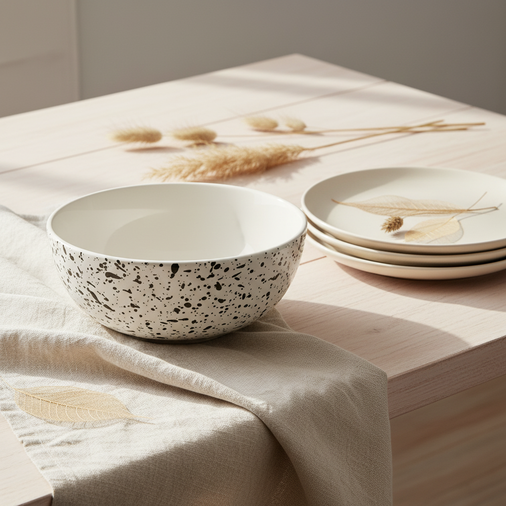 Speckled Salad Bowl