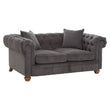 Spencer 2 Seat Grey Fabric Sofa