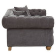 Spencer 2 Seat Grey Fabric Sofa