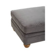 Spencer Grey Fabric Footstool