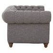 Stella Two Seat Grey Linen Sofa
