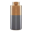 Stellar Grey Large Metallic Vase
