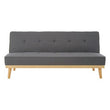 Stockholm 3 Seat Grey Sofa Bed