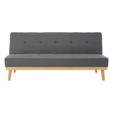 Stockholm 3 Seat Grey Sofa Bed