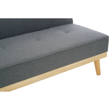 Stockholm 3 Seat Grey Sofa Bed