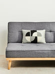 Stockholm 3 Seat Grey Sofa Bed
