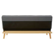 Stockholm 3 Seat Grey Sofa Bed