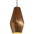 Stockholm Aluminium Copper Finish Large Pendant Light