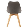 Stockholm Grey Diamond Pattern Dining Chair
