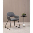 Stockholm Grey Fabric Dining Chair