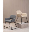 Stockholm Grey Fabric Dining Chair