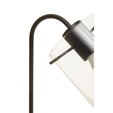 Stockholm Matte Black Curved Table Lamp