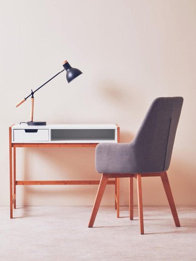 Stockholm Matte Black Table Lamp