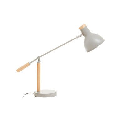 Stockholm Matte Grey Table Lamp