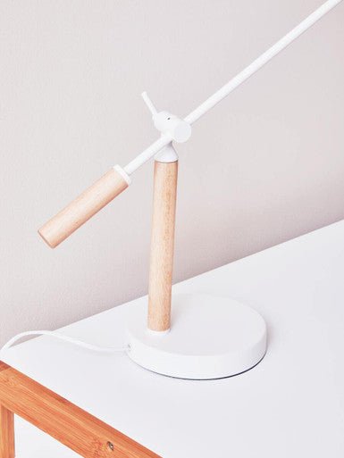 Stockholm Matte White Table Lamp