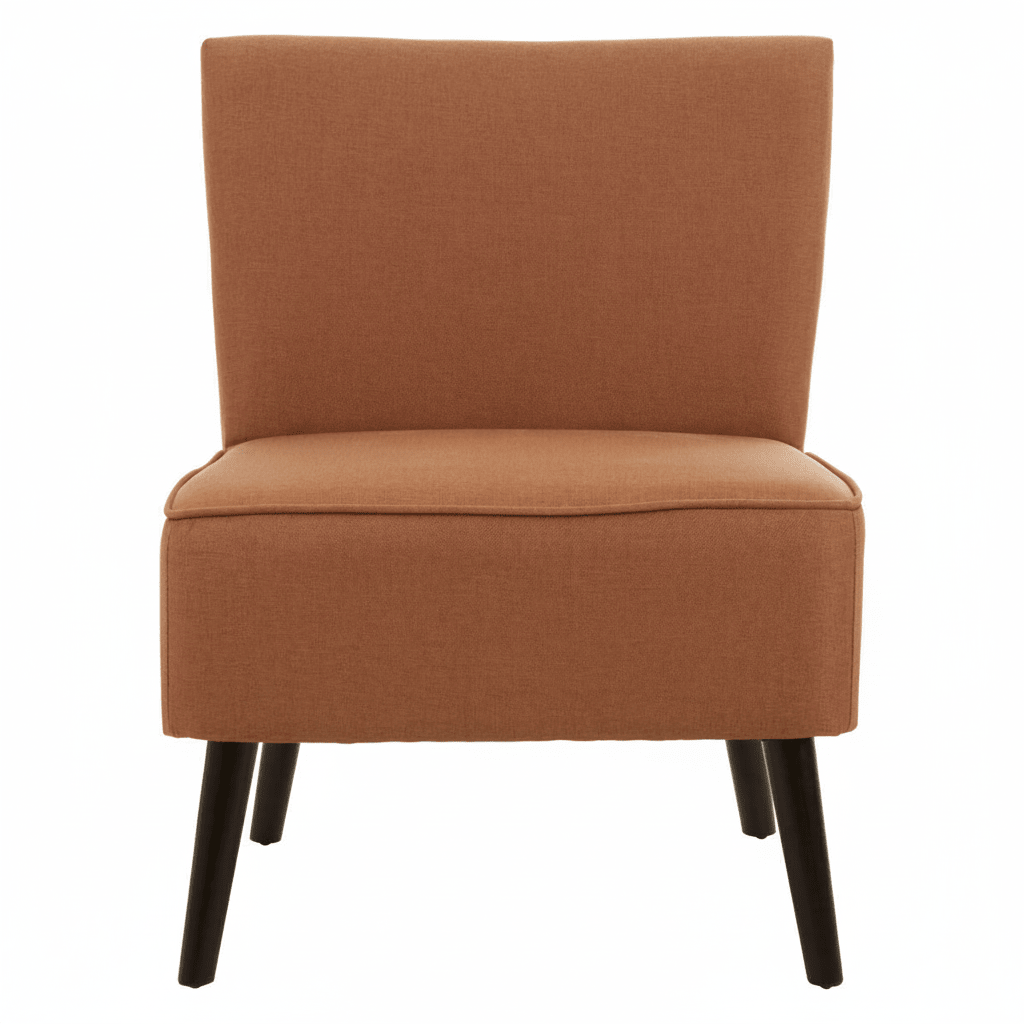Stockholm Terracotta Fabric Chair