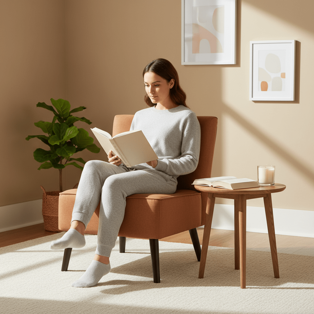 Stockholm Terracotta Fabric Chair