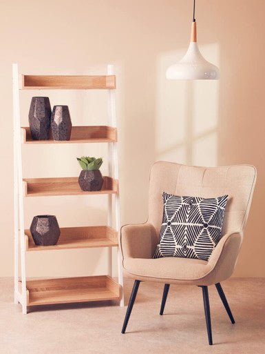 Stockholm White Curved Pendant Light